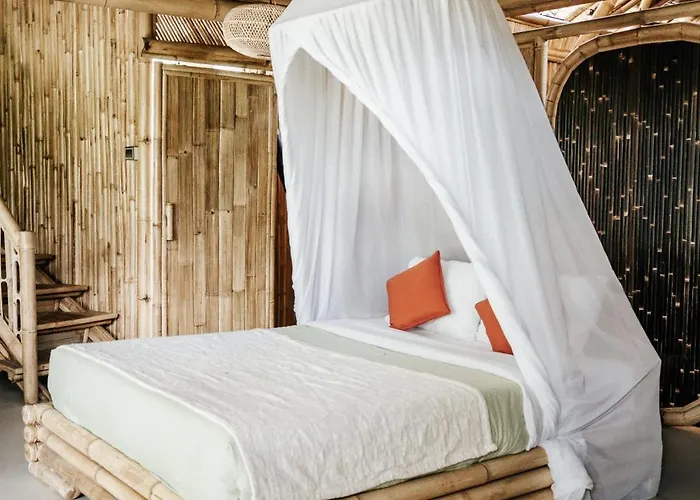 Villa Eco Bamboo Island Bali - Bamboo House #3