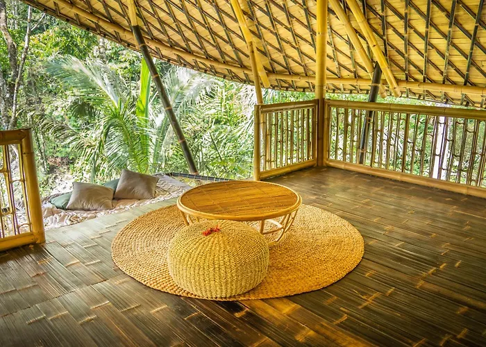 Eco Bamboo Island Bali - Bamboo House #3 *