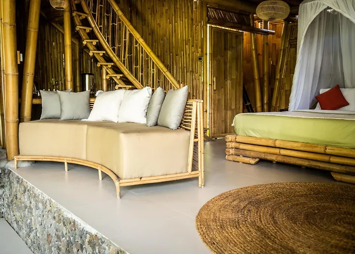 Eco Bamboo Island Bali - Bamboo House #3 Selat