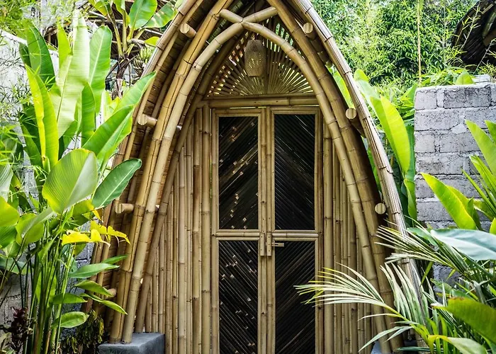 Villa Eco Bamboo Island Bali - Bamboo House #3 Selat