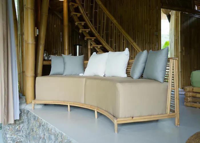 Villa Eco Bamboo Island Bali - Bamboo House #3 Selat