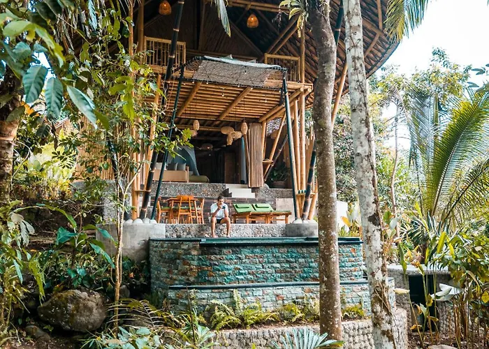 Villa Eco Bamboo Island Bali - Bamboo House #3