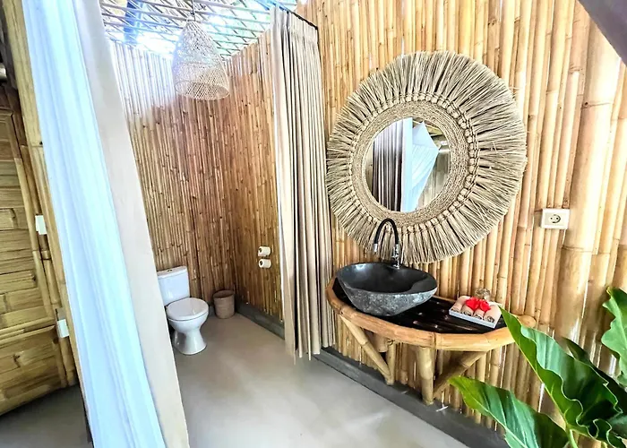 Villa Eco Bamboo Island Bali - Bamboo House #3 *